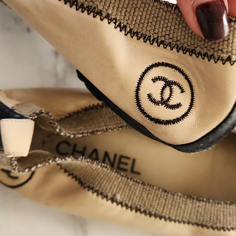 Chanel Ballet Flats Sz 10 (US 9)